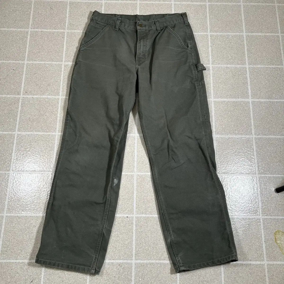 カーハート B 11 MOS ワークパンツ オリーブ グリーン