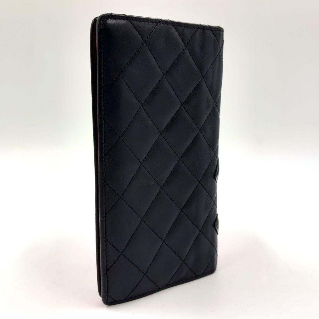 美品　正規品　シャネル　カンボンライン　ココマーク　エナメル　二つ折り財布 楽天市場】CHANEL シャネル カンボンライン ココマーク 2つ折長財布 二