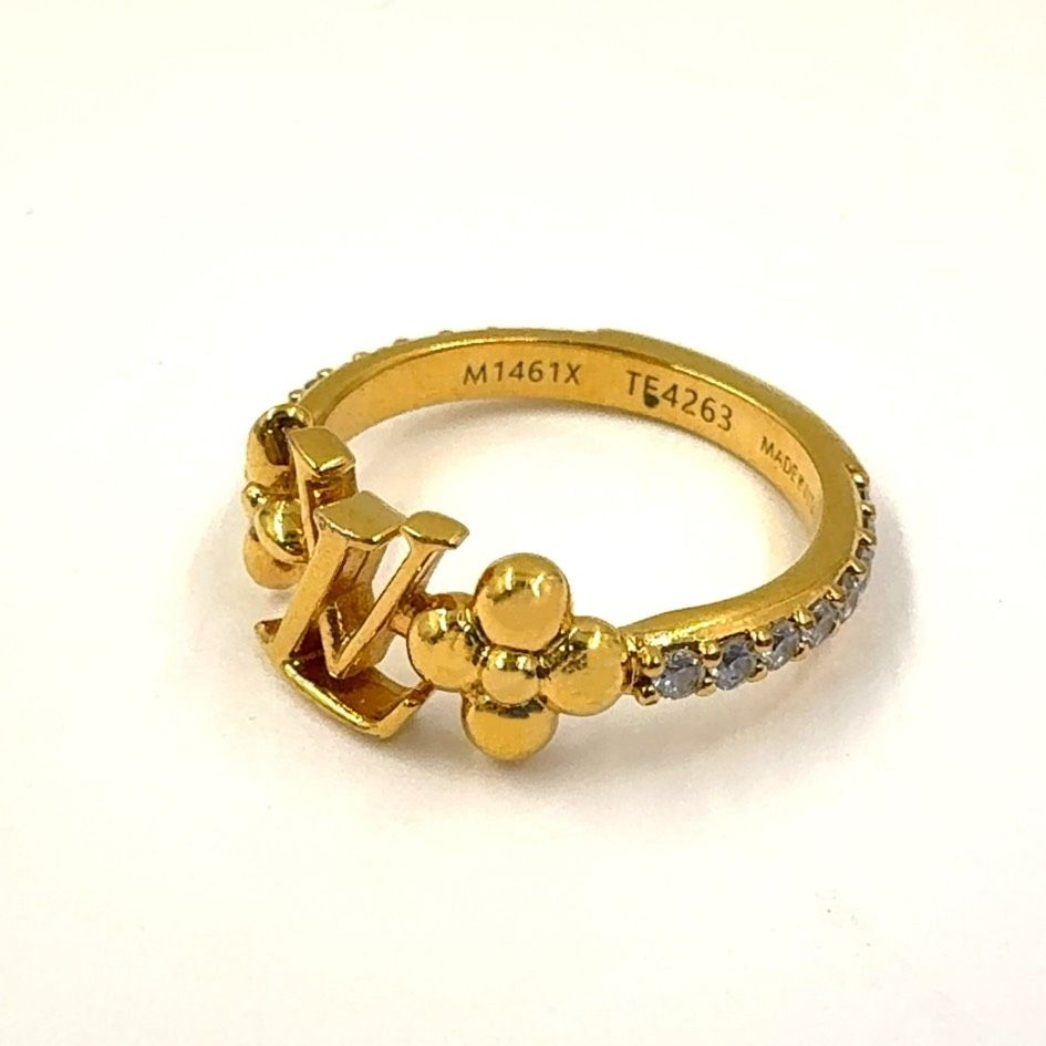 LOUIS VUITTON LV アイコニック XSサイズ メタル×カラーストーン