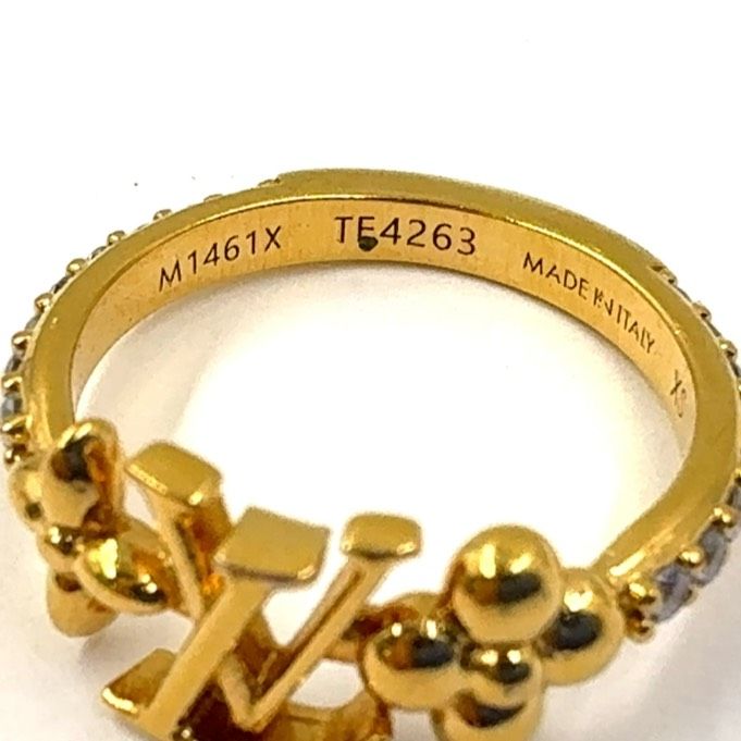 LOUIS VUITTON LV アイコニック XSサイズ メタル×カラーストーン