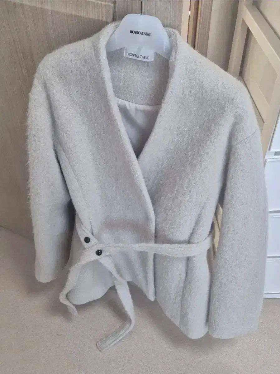 ハウツーラブミー エリナ アルパカ ローブ コート