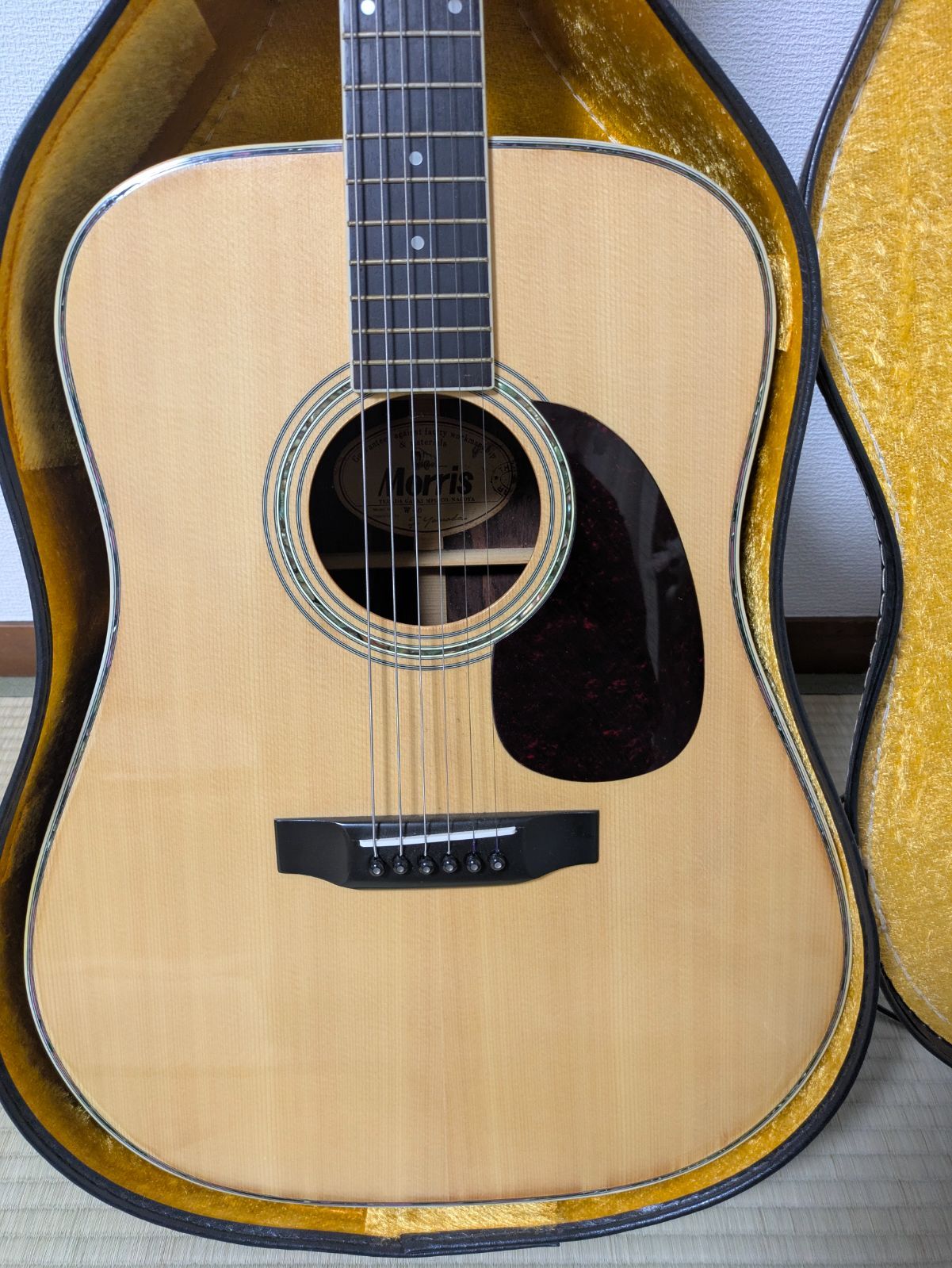 良音 Morris W 30 アコースティックギター 寺田楽器製 ジャパンヴィンテージ ハードケース付