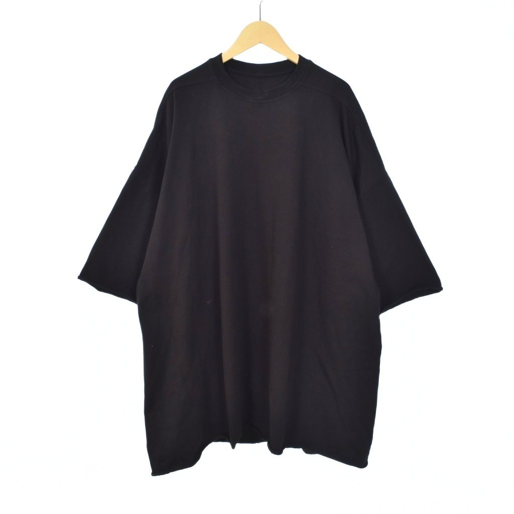 リックオウエンス Rick Owens 24 AW オーバサイズトミーTシャツ カットソー 半袖 黒 ブラック -BA
