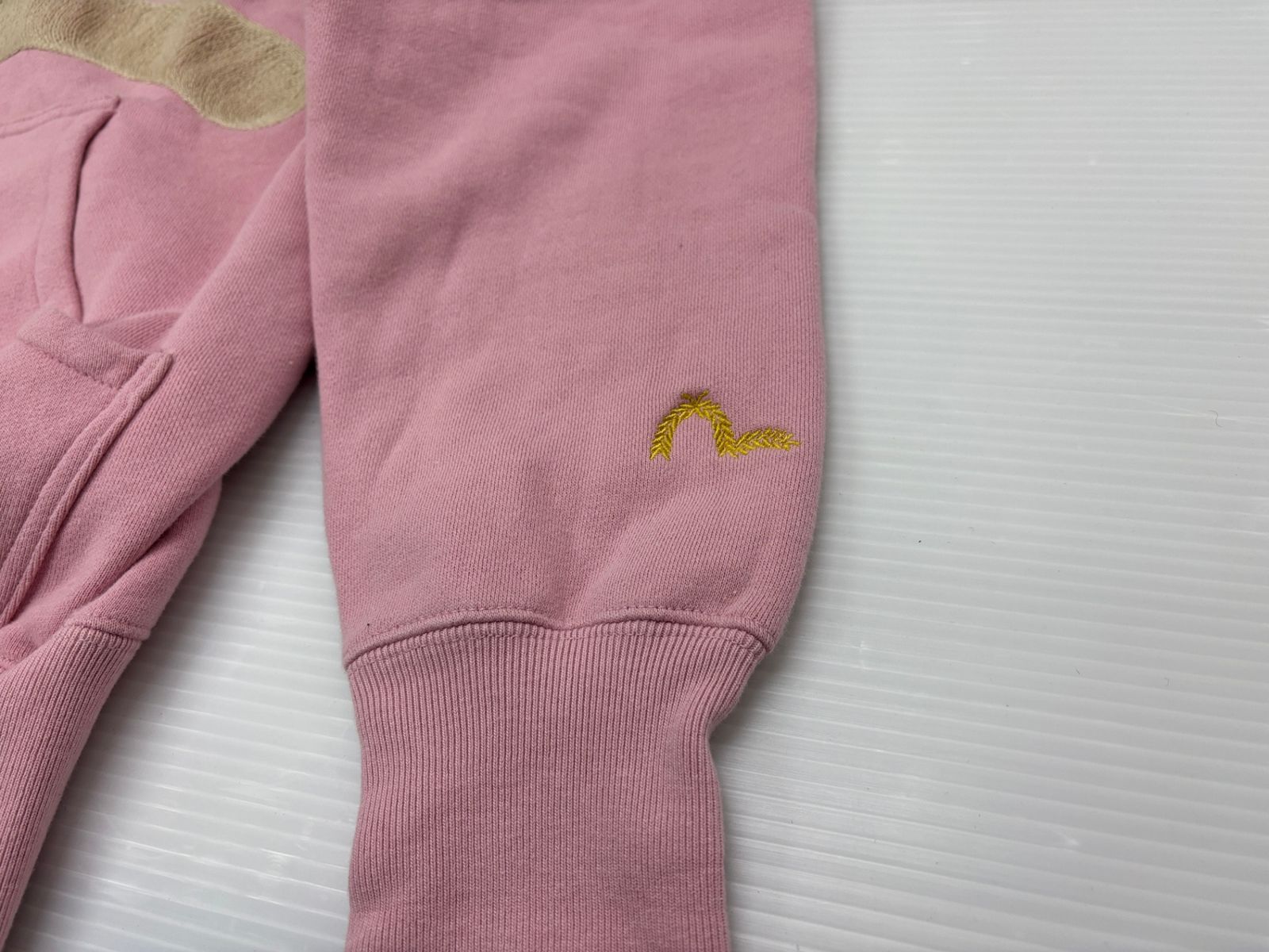 エビス スウェットパーカー サイズ40 カモメ 刺繍 裏起毛 EVISU YAMANE