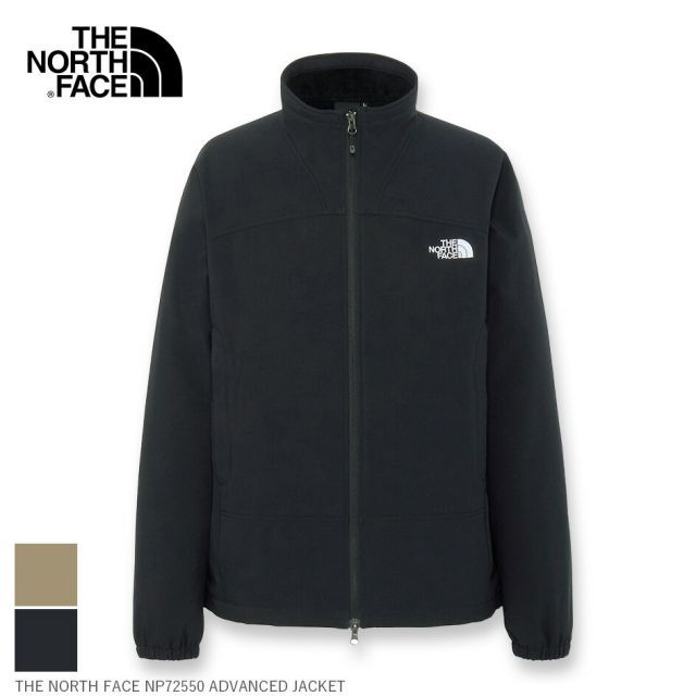 THE NORTH FACE NP 72550 JACKET フリース ザ ノース フェイス アドバンスドジャケット ユニセックス ブラック 保温 軽量 快適 アウトドア カジュアル 普段使い 冬 ストレッチ マウンテンパーカ