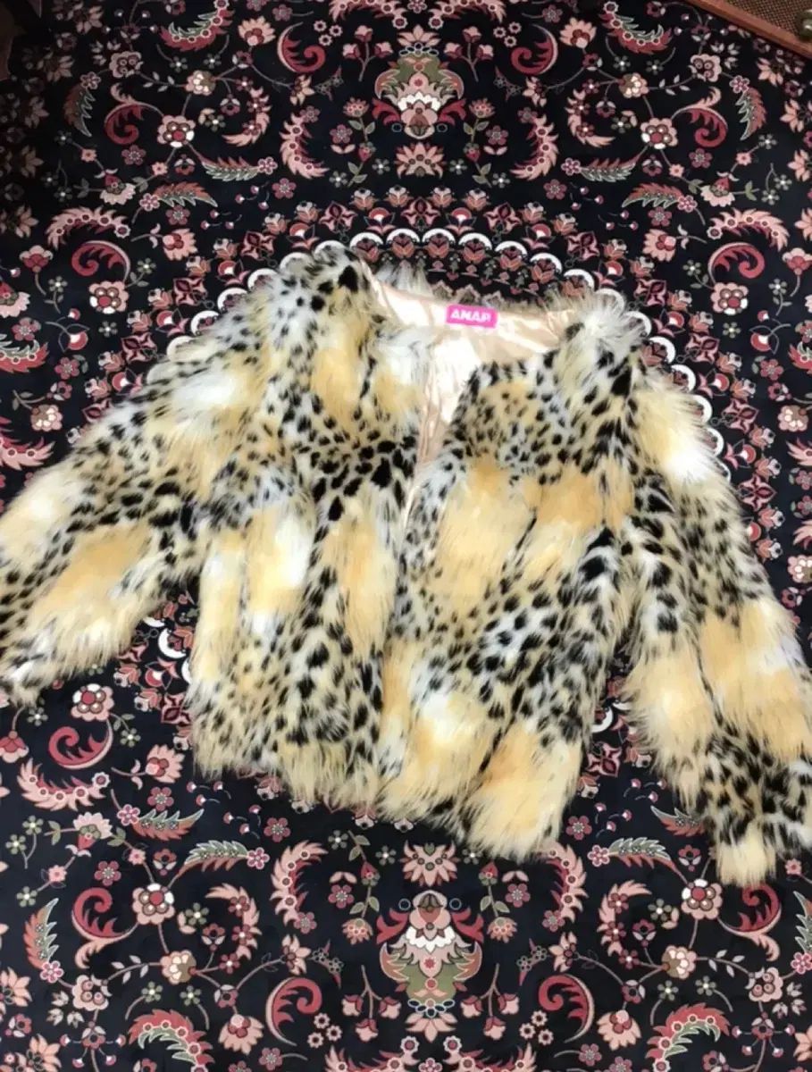  ANAP レオパードファー ジャケット テーラードジャケット ジャケット アウター