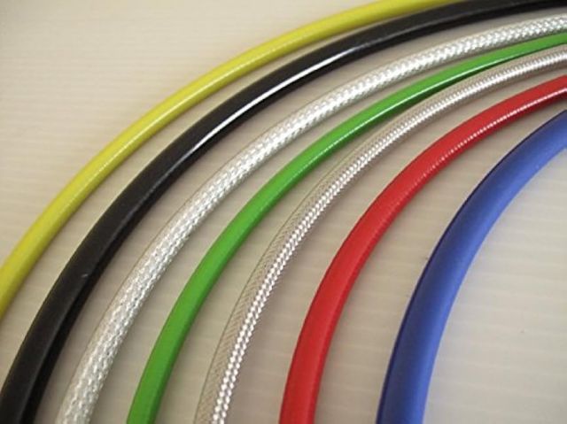 Pブレーキケーブル　SKYWAVE　03”～05　43系　SUZUKI：ブラック: 車＆バイク