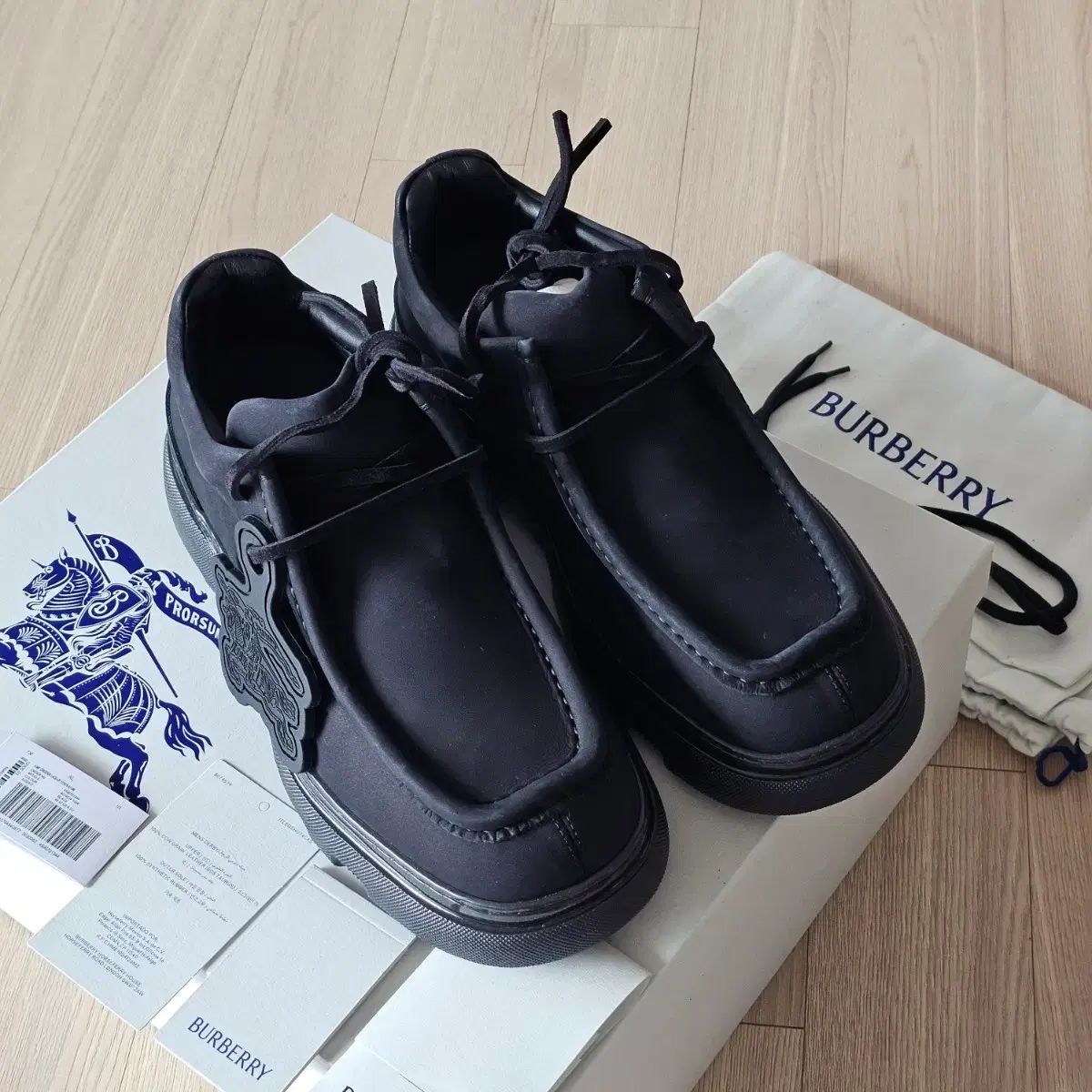 BURBERRY Nubuck Creeper レザー クリーパー シューズBurberry Men