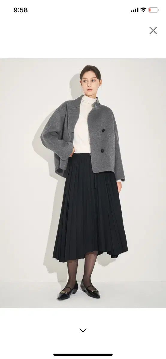 マイン カシミア ブレンド ハンドメイド ジャケット