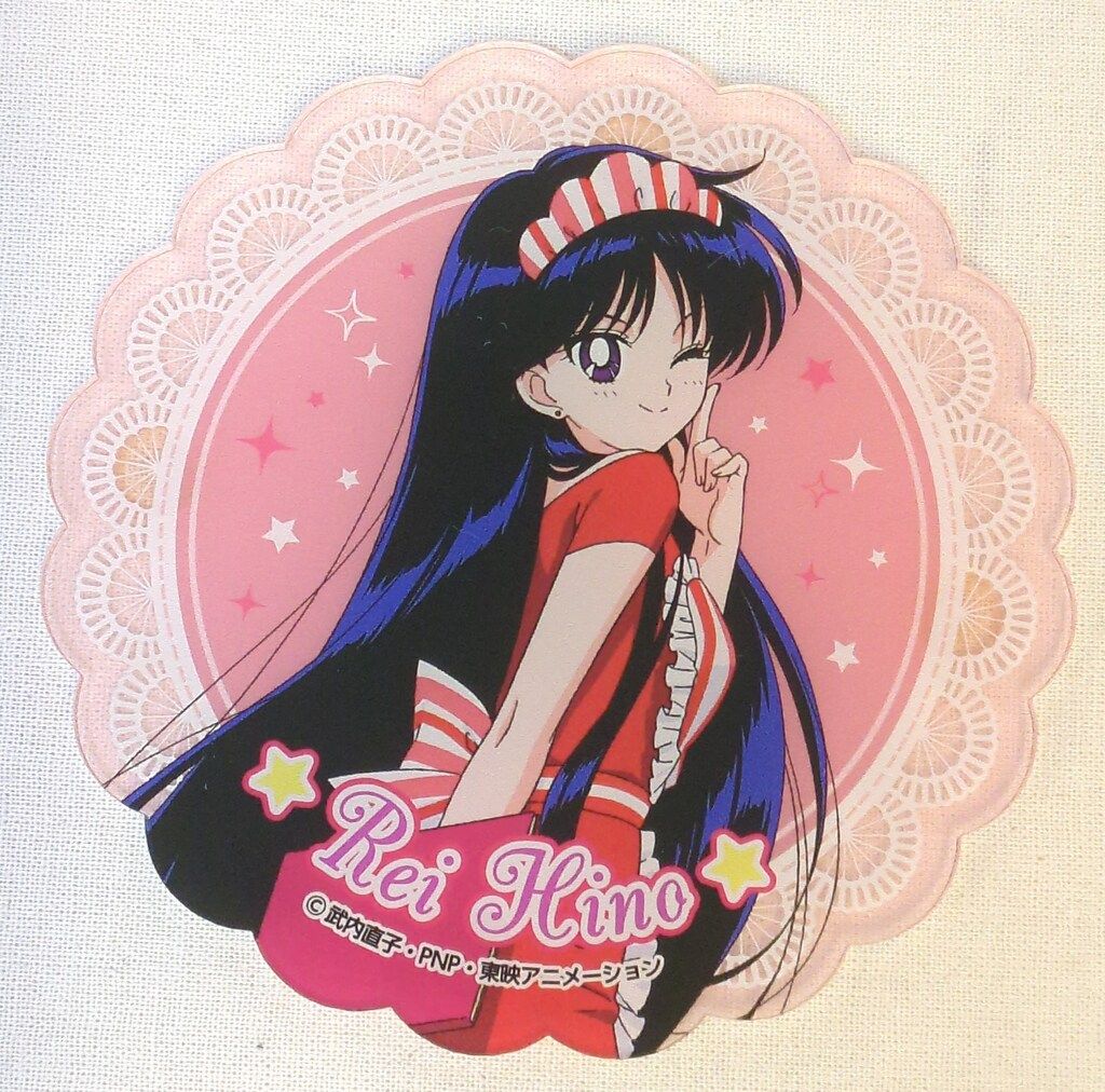 セーラームーンカフェ2017 アクリルコースター 火野レイ - メルカリ
