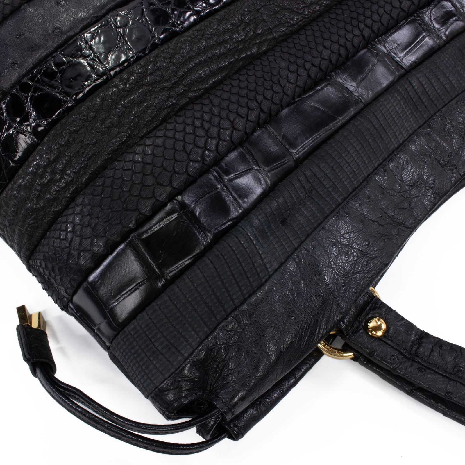 本物 送料無料 クリスタルレプティルズ レザージュエルズ ハンドバッグ