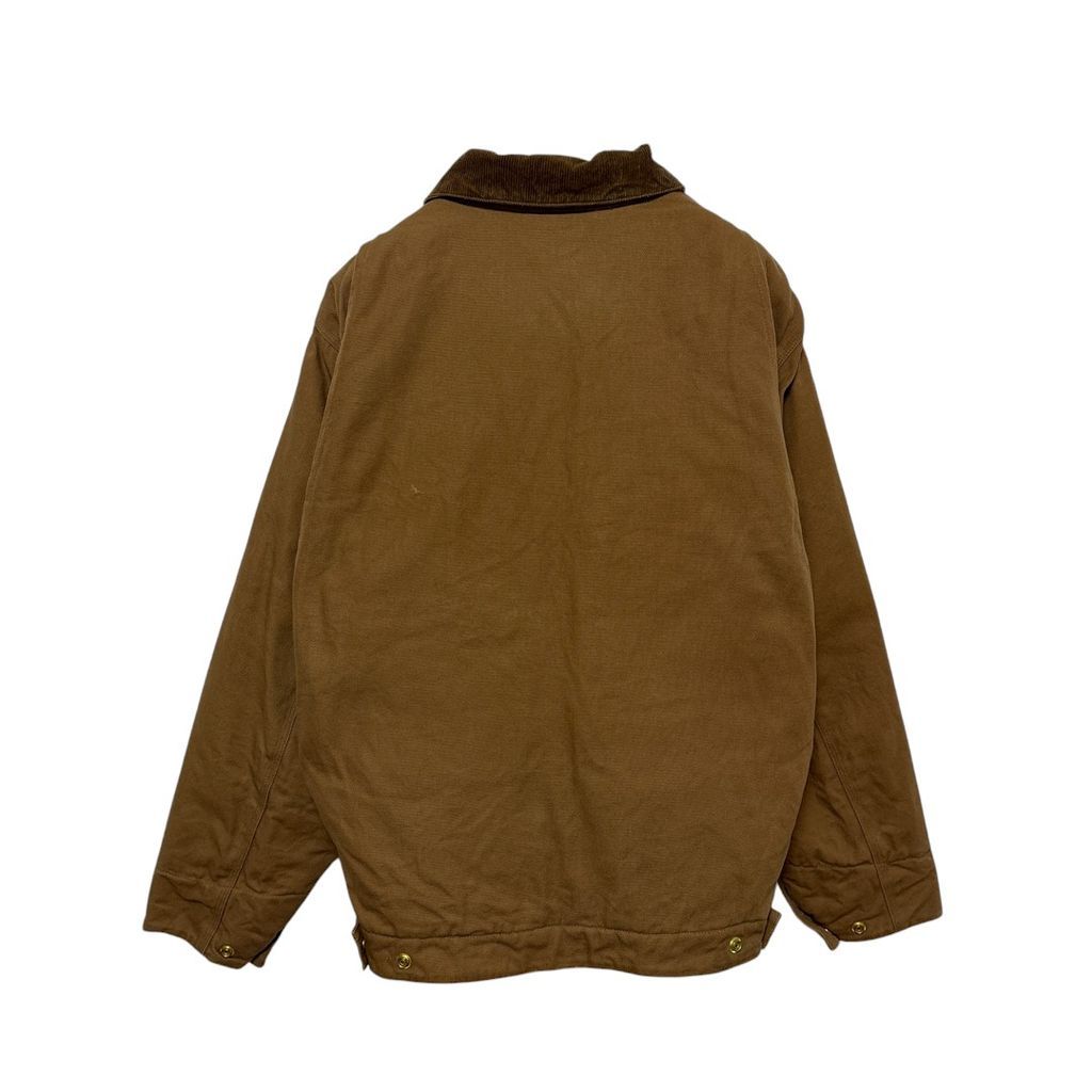 【Tri-Mountain】企業ロゴ コーデュロイ襟 ダックジャケットA2162 Tri-Mountain】企業ロゴ コーデュロイ襟 ダックジャケットA2162 - メルカリ