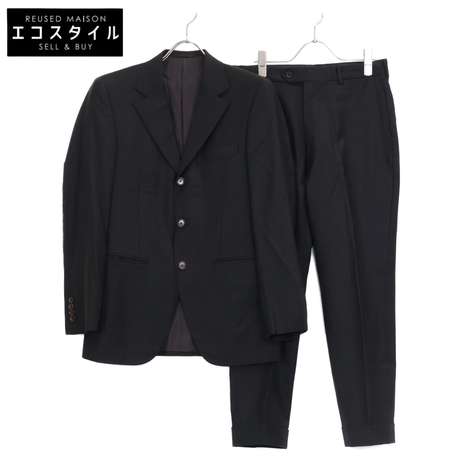 エディフィス　スーツ　セットアップ　ロロピアーナ生地　ジャケット　スラックス エディフィス スーツ セットアップ ロロピアーナ生地 ジャケット