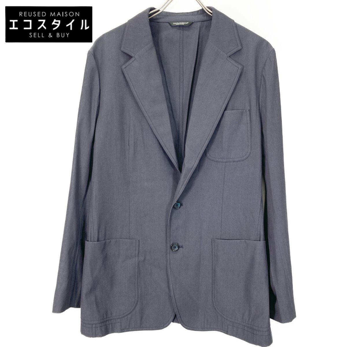 DOLCE&GABBANA ドルチェアンドガッバーナ G2FIS5T ﾈｲﾋﾞｰ ｳｰﾙ DGﾎﾞﾀﾝ