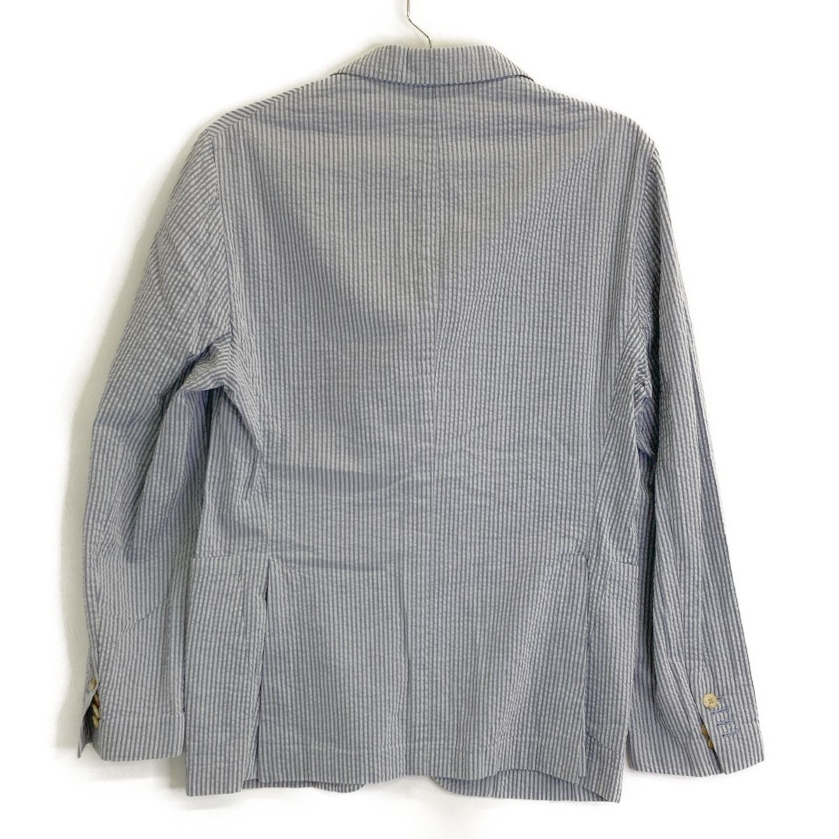 ボリオリ シアサッカージャケット size46 BOGLIOLI ボリオリ M1402I コットン ストライプ シアサッカー