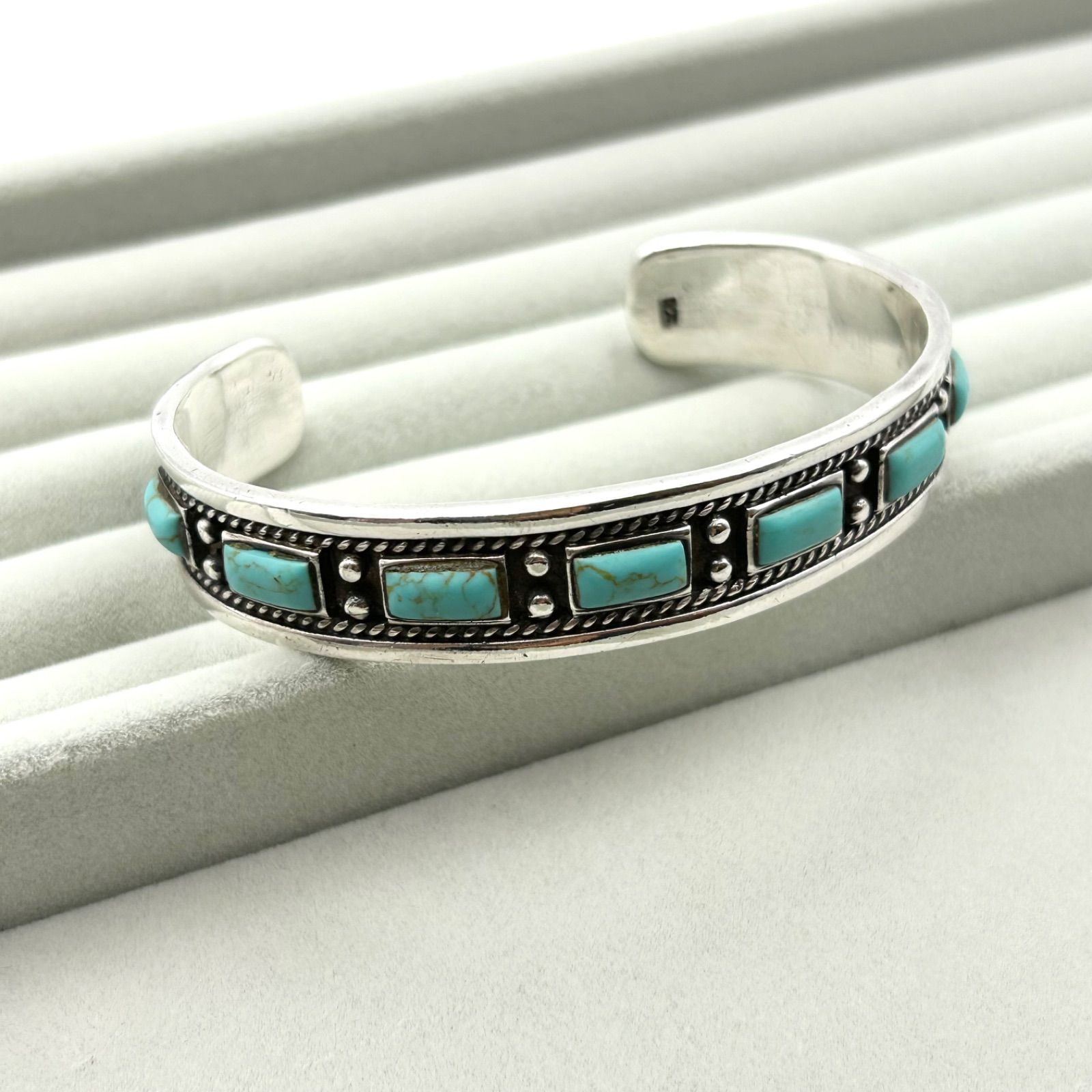SILVER925 ターコイズ セール バングル シルバーアクセサリー
