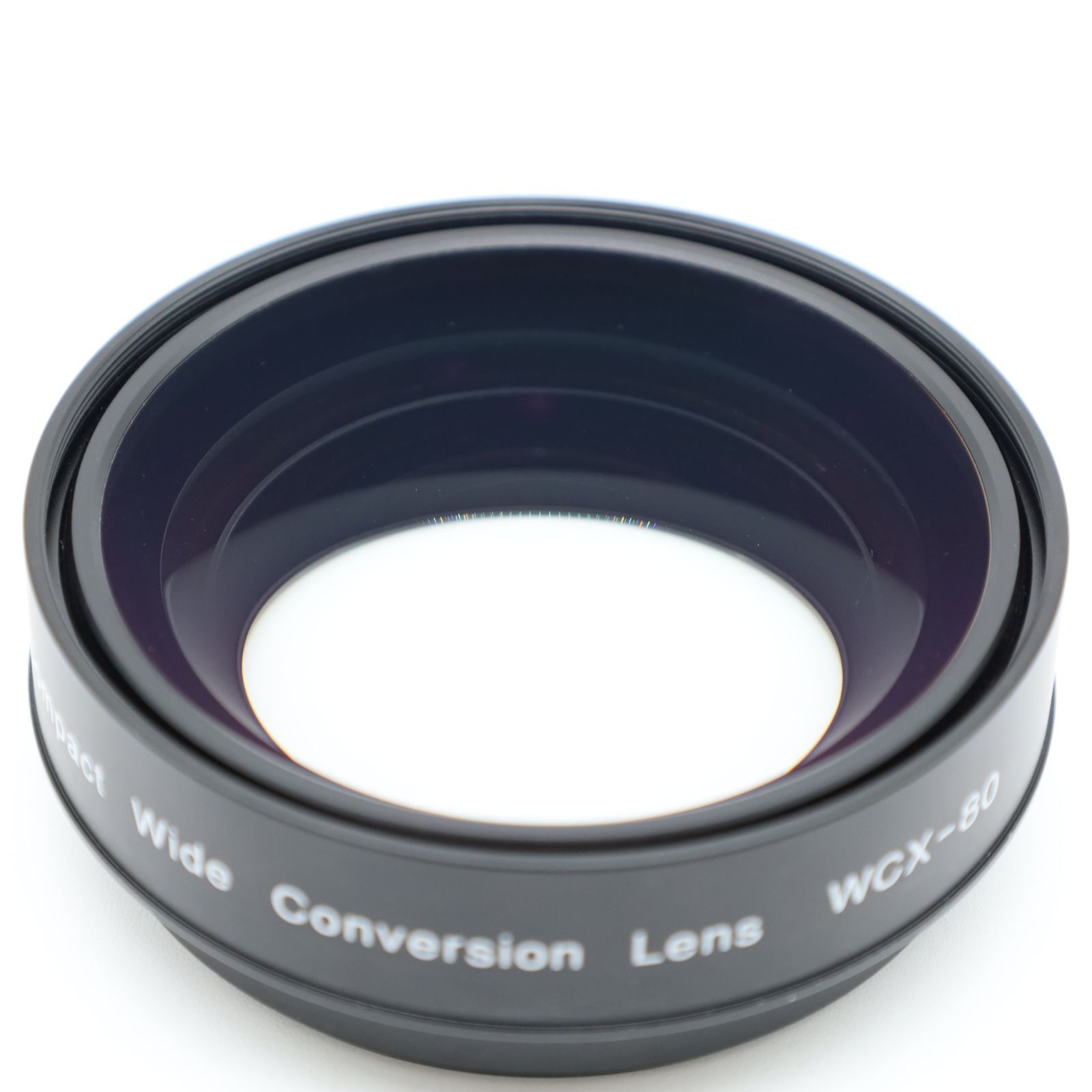 Zunow WCX-80ワイドコンバーター(大型フード付き) 並品】Zunow ズノー WCX-80 0.8倍ワイドコンバージョンレンズ