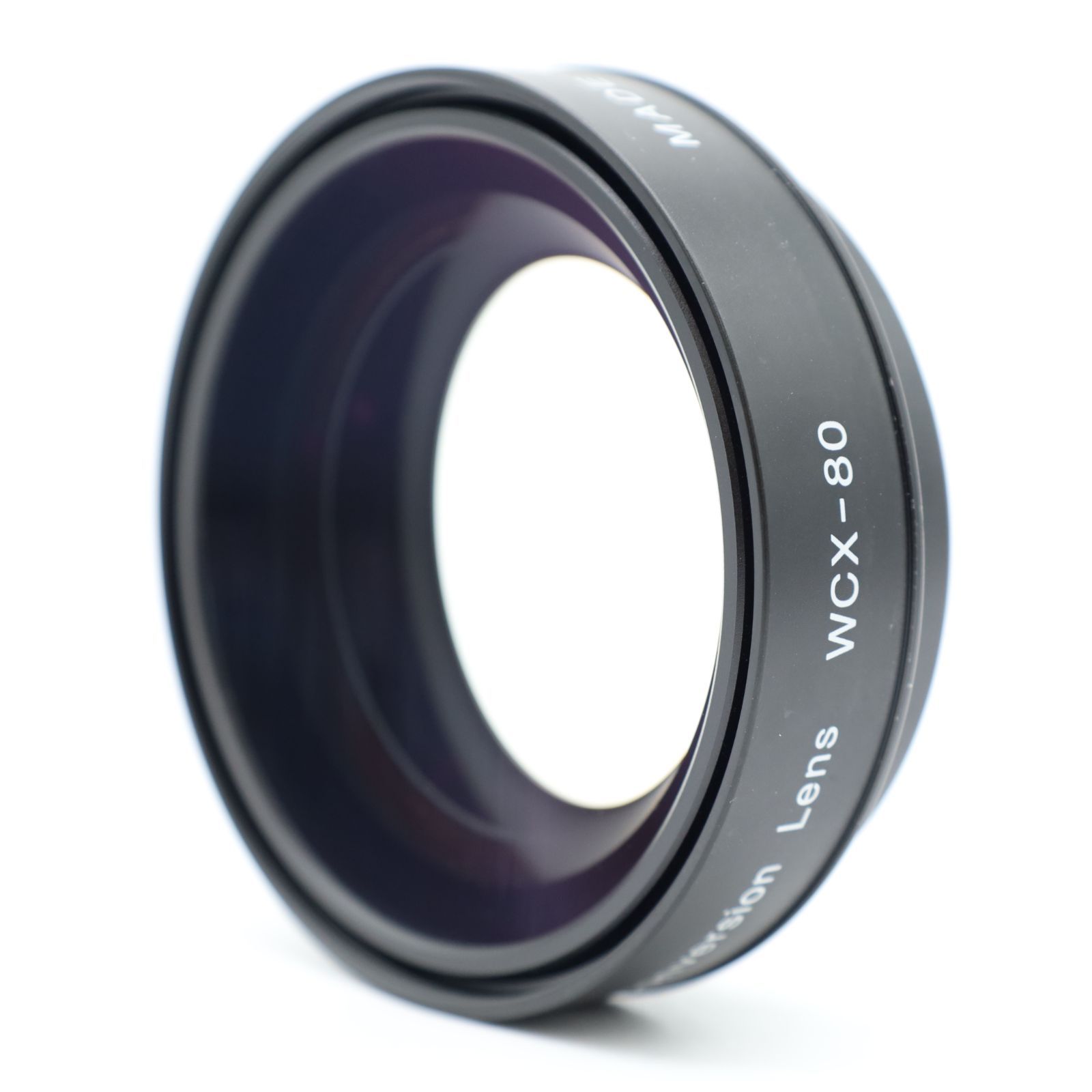 □美品□ Zunow（ズノー） WCX-80 0.8倍ワイドコンバージョンレンズ