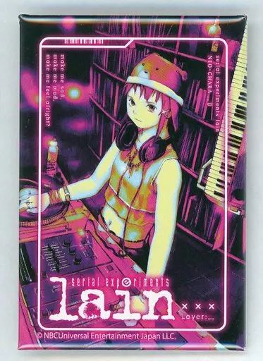中古】バッジ・ピンズ 岩倉玲音(Gデザイン) スクエア缶バッジ 「DMM
