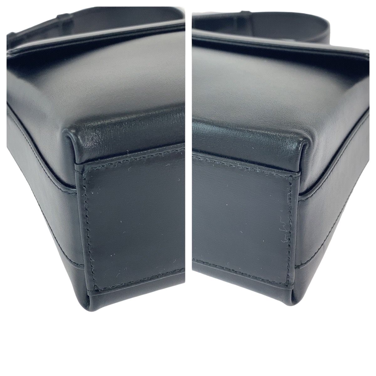 美品 Salvatore Ferragamo サルヴァトーレフェラガモ ヴァラ ブラック