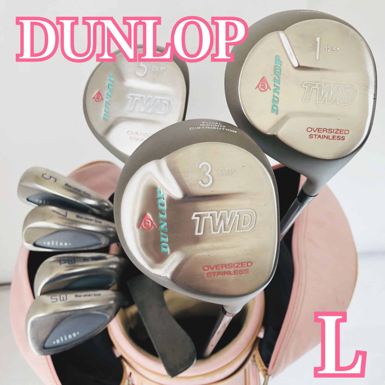 X406 DUNLOP maruman レディース ゴルフ クラブ セット 8点 レディース DUNLOP ダンロップ Maruman マルマン ゴルフ クラブ セット