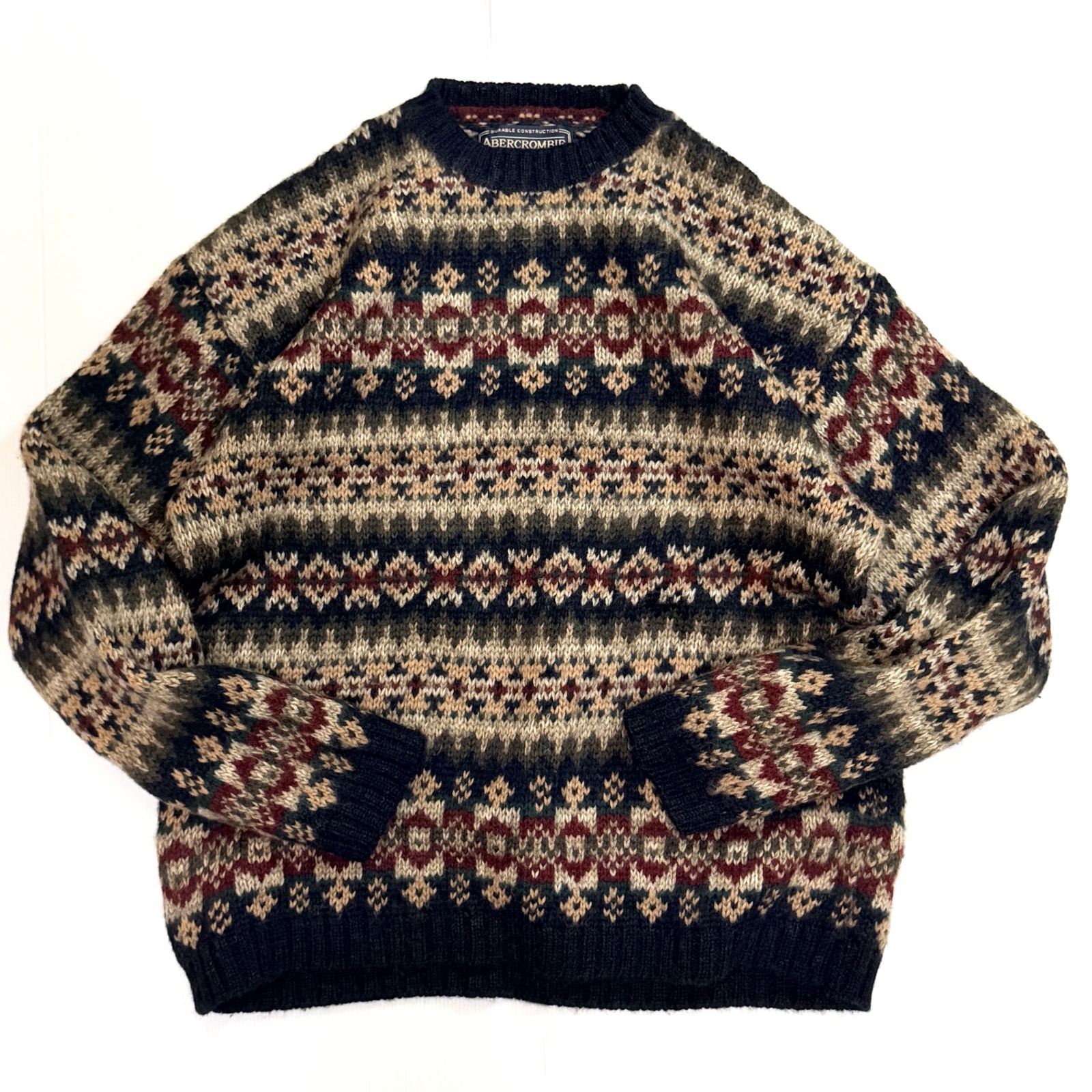 美品 90s 香港製 XL Abercrombie & Fitch アバクロ アバクロンビー 