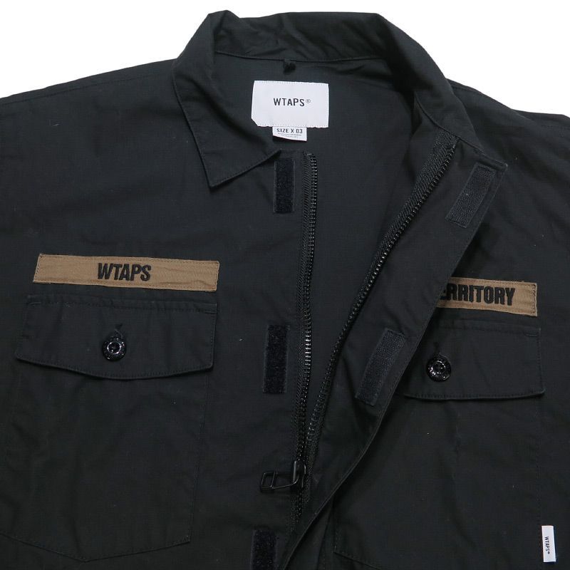 WTAPS ダブルタップス 21SS FLYERS/LS/COTTON.WEATHER 211BRDT-SHM03