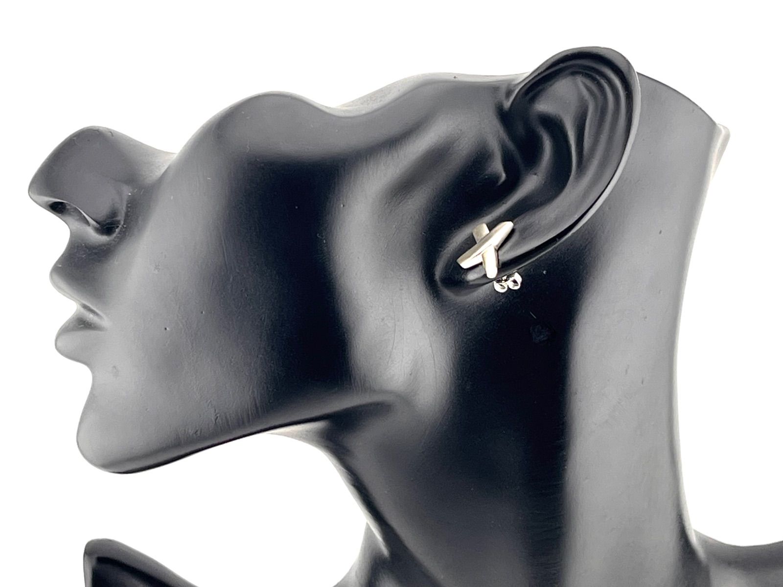 a189 Tiffany&Co. ティファニー パロマピカソ キス X クロス ピアス