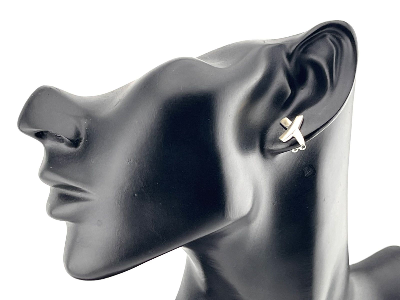 a189 Tiffany&Co. ティファニー パロマピカソ キス X クロス ピアス