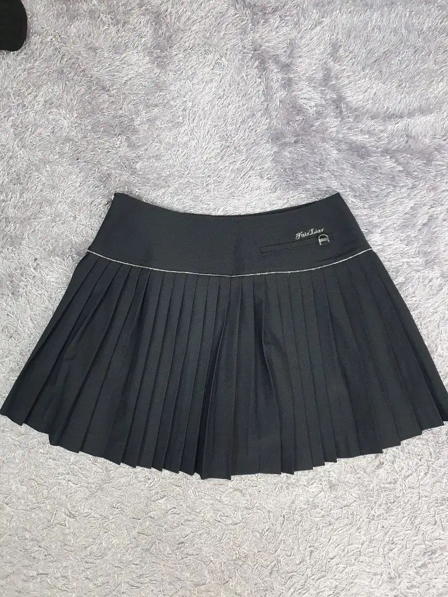 フェアライアー ゴルフ スカート フレア プリーツ スカート ブラック