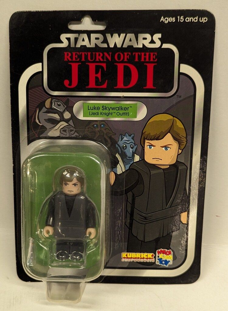 MEDICOMTOY KUBRICK LUKE SKYWALKER JEDI KNIGHT OUTFIT (EXHIBITION 2014) KUBPR081