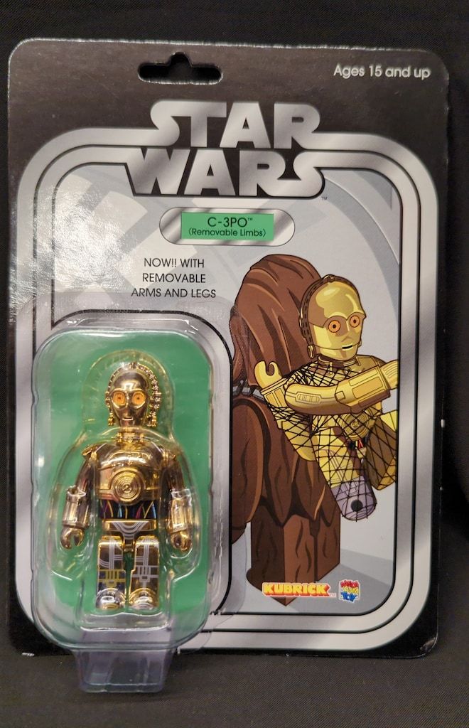 MEDICOMTOY KUBRICK/STARWARS C-3PO リムーバブル・リムver 100%
