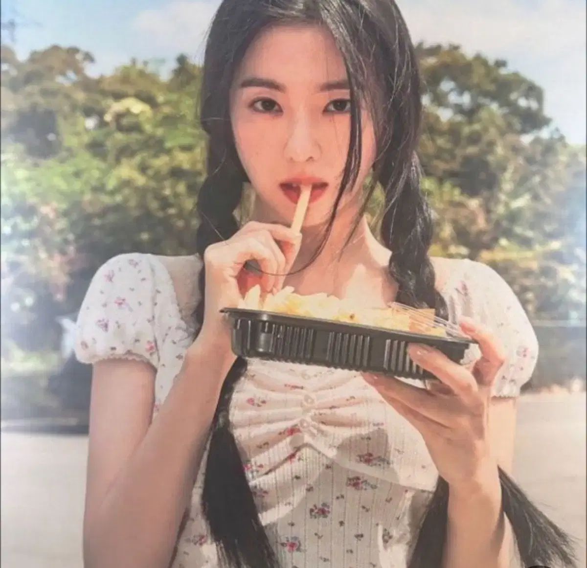 アイリーン IRENE 着用 ニューオリン リズ シャーリング レース ブラウス