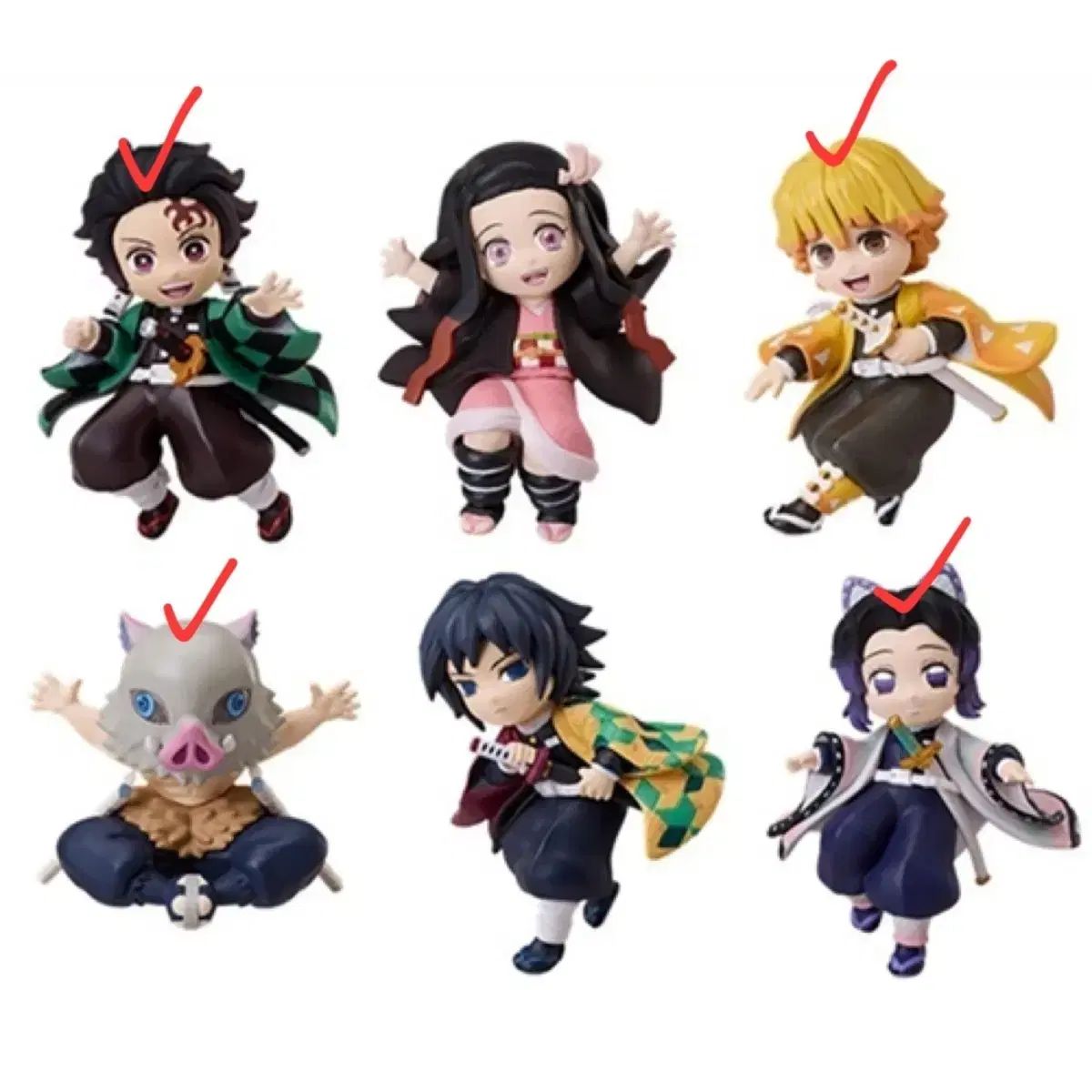 未開封　鬼滅の刃　フィギュア　7種セット 未開封figma 鬼滅の刃 7点セット 未開封figma 鬼滅の刃 7点セット 開封