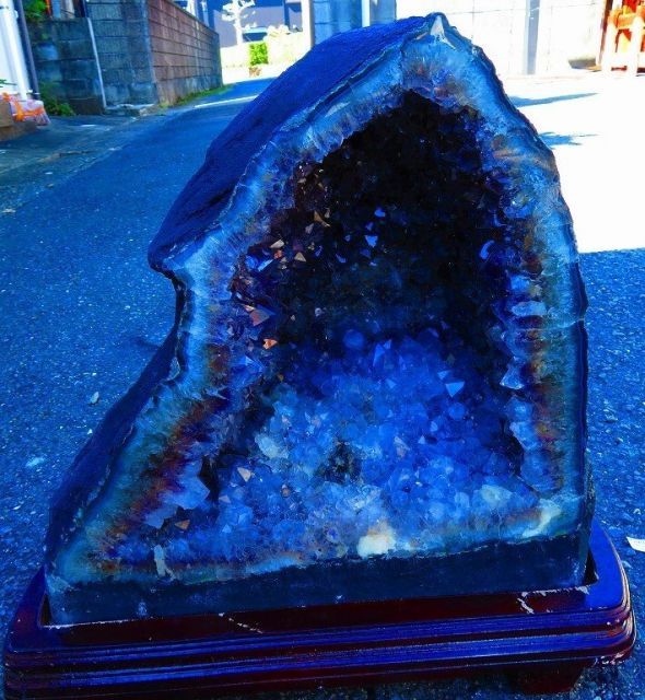 14日迄限定オークション⭐️大大特価⭐️希少アメジストドーム☆美結晶☆ウルグアイ産 1点物】希少◇ウルグアイ産 アメジストドーム 65x81x105mm 原石