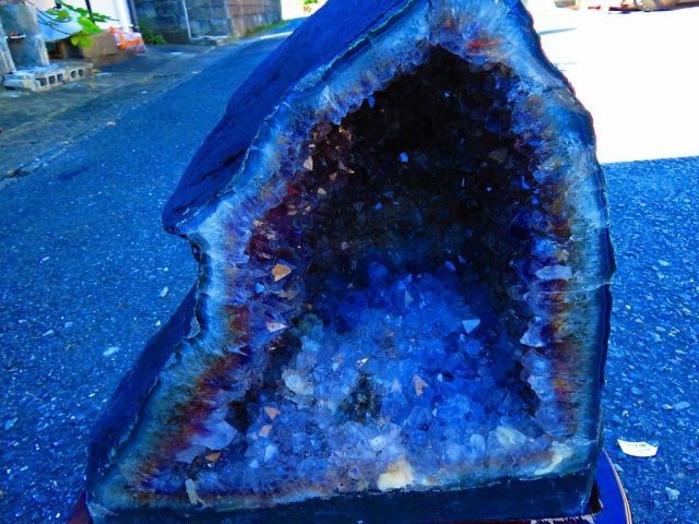 最高品質！ウルグアイ産⭐️アメジストドーム⭐️結晶の上に更に結晶⭐️ N69 ウルグアイ産 アメジストドーム｜ミニドーム｜原産地より直輸入｜紫