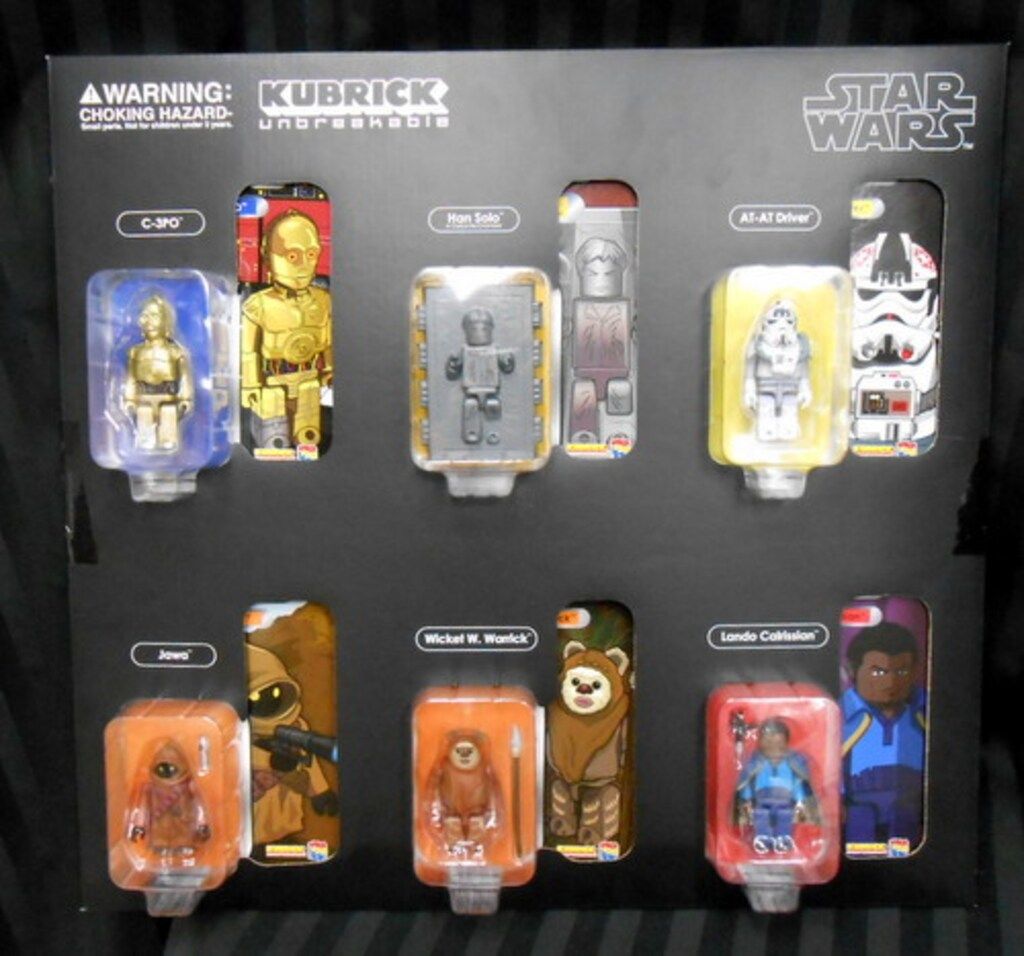 【新作，最新作】 MEDICOMTOY KUBRICK/シリーズ3 STAR WARS STAR WARS SERIES3 SET OF 6pcs COLLECTORS EDITION 100% キューブリック・ベアブリック