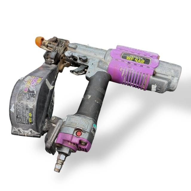 【動作確認済み】 日立 釘打機　WF4AR 動作確認済】日立 HITACHI ねじ打ち機 ビス打ち機 くぎ打ち機 WF4AR