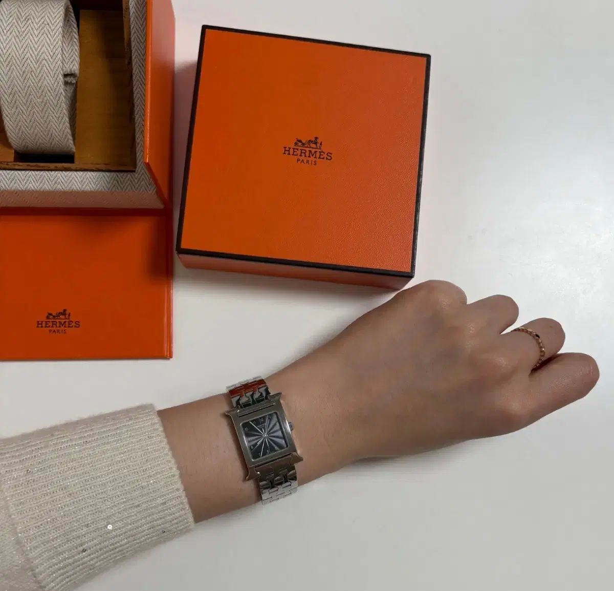 スチールブレスレット