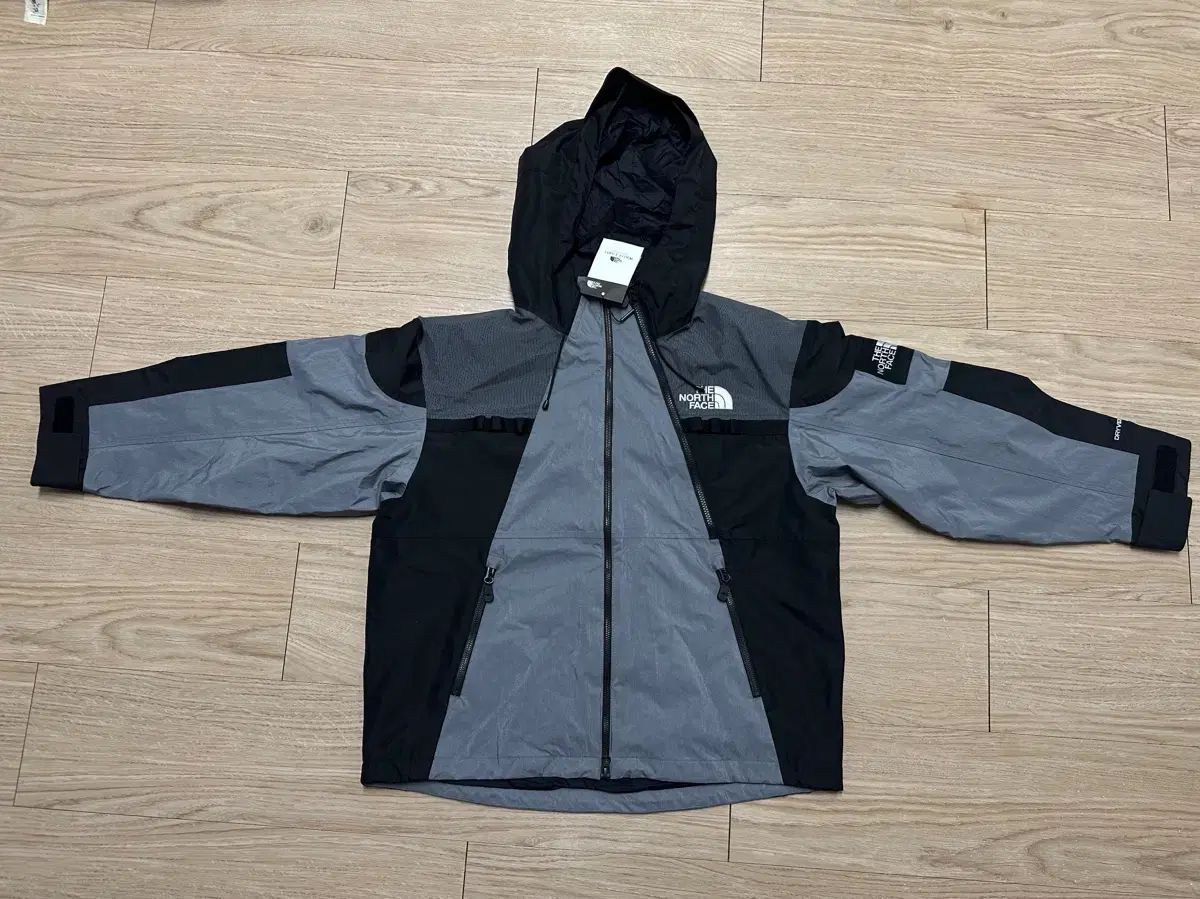 THE NORTH FACE ザノースフェイス LINE X グレー ウィンドブレーカー 95 M