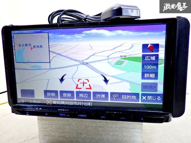 ストア保証！】KENWOOD ケンウッド MDV-D207BT メモリーナビ カーナビ