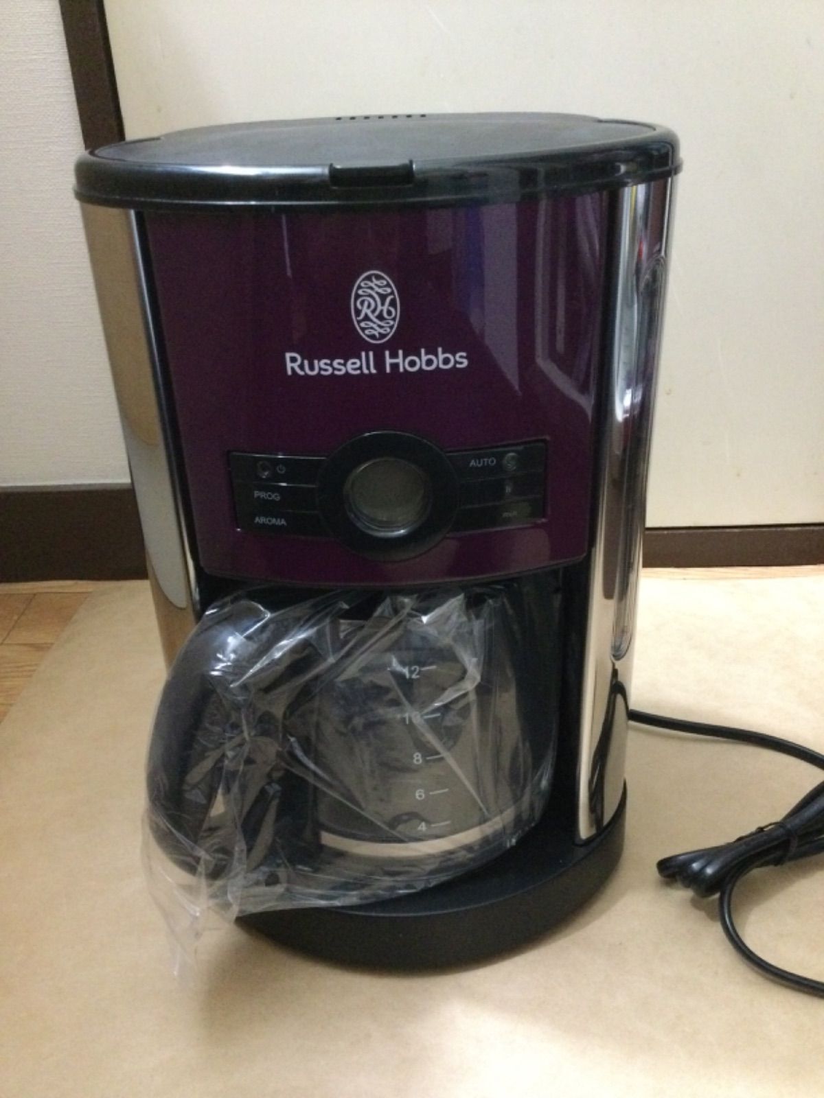 Russell Hobbs Heritage Purple コーヒーメーカー Russell Hobbs Heritage Purple コーヒーメーカー Russell Hobbs