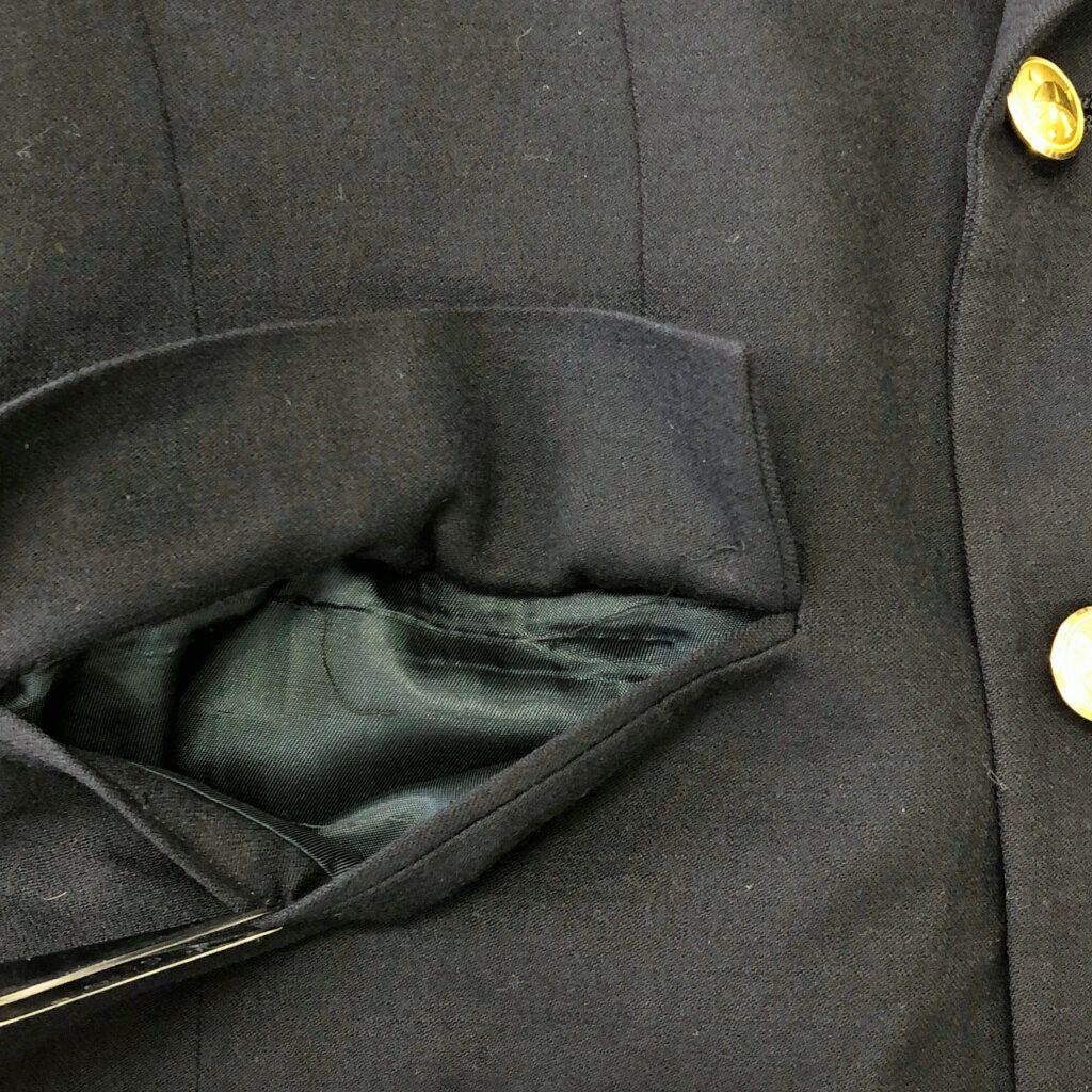 貴重！美品 ワッペン ラルフローレン 紺ブレ ダブルブレスト USA 90年代 USA製 Polo by Ralph Lauren ポロ ラルフローレン ダブル