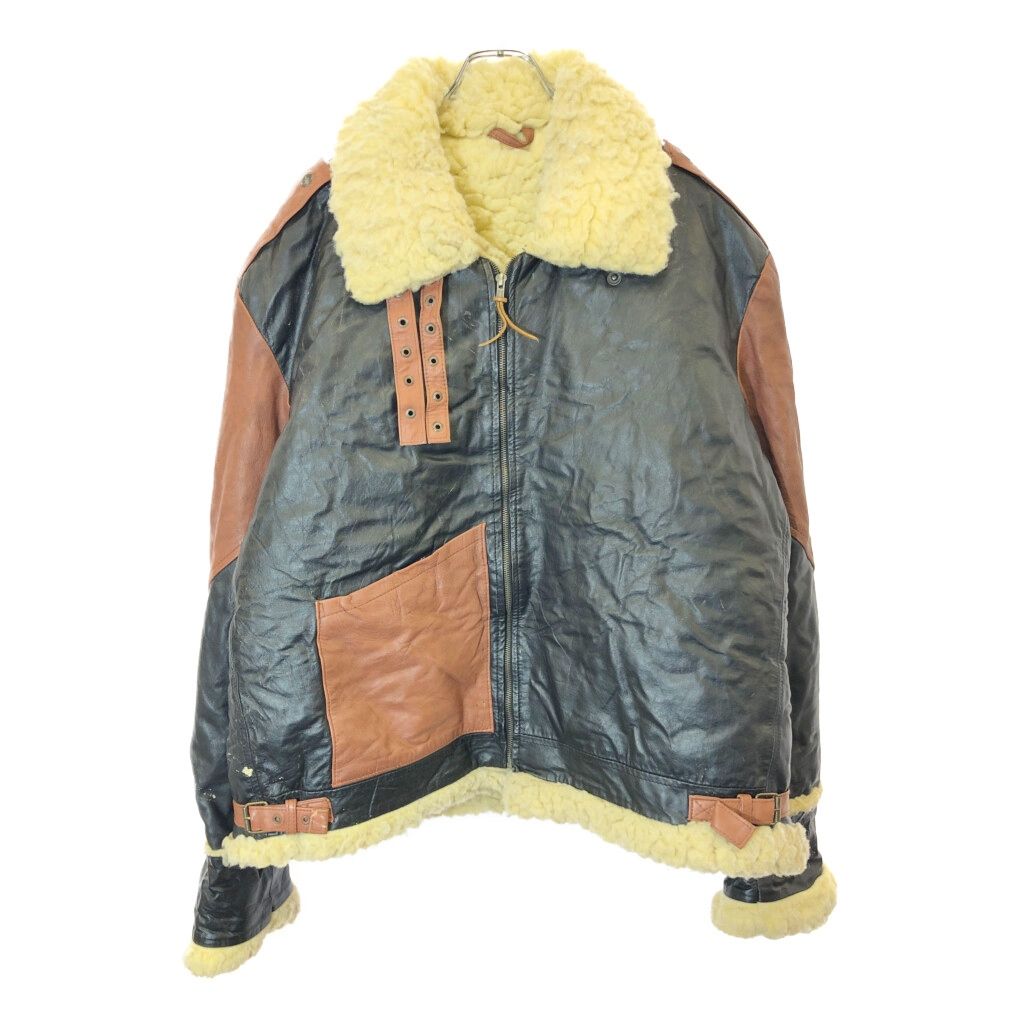 B-3 フライトジャケット　ムートン　US military ☆ブラウンムートン B-3フライトジャケット☆S～4XL – quietman clothes