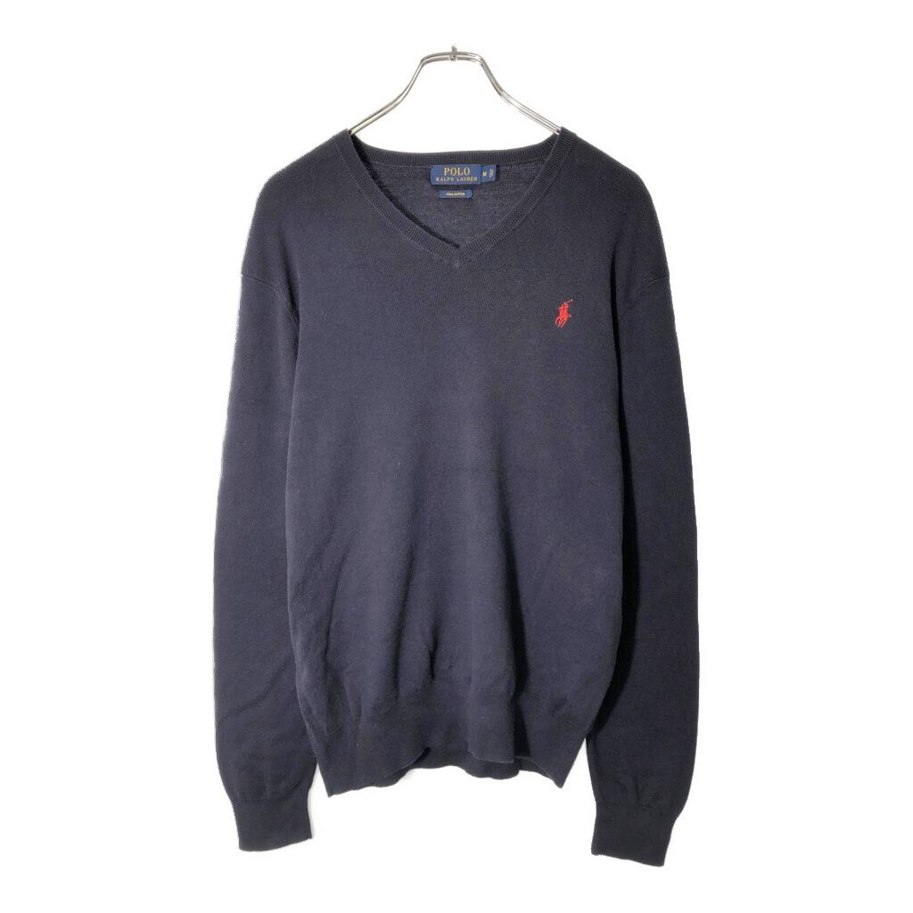 Polo by Ralph Lauren ポロ ラルフローレン Vネック コットンニット