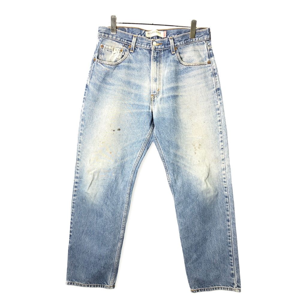 Levi's リーバイス 550 デニムパンツ ブルー(メンズ W34 L32)中古 古着 V8882