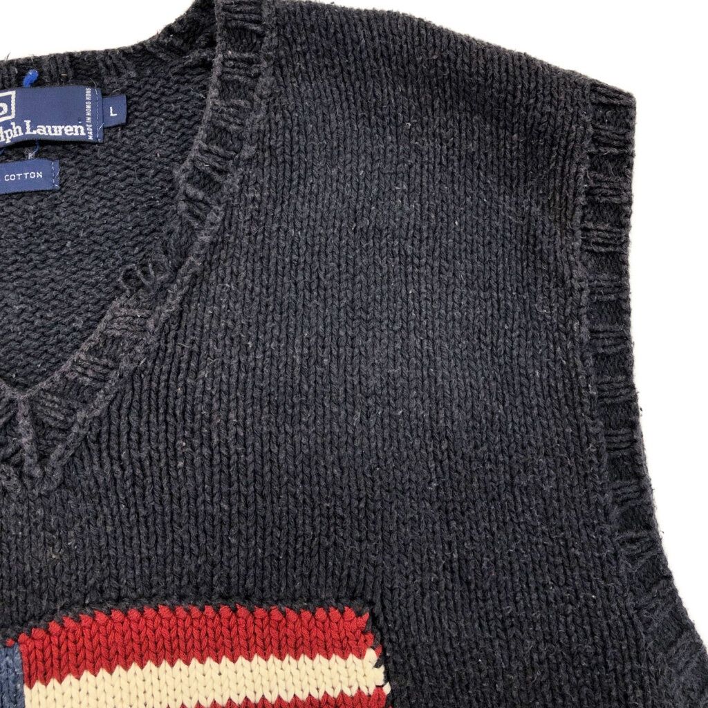90年代 Polo by Ralph Lauren ポロ ラルフローレン 星条旗 コットン