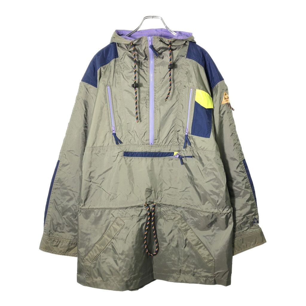 90年代 GERRY ジェリー アノラックパーカー アウトドア グレー(メンズ L)中古 古着 V9014 90年代 GERRY ジェリー アノラックパーカー アウトドア グレー(メンズ