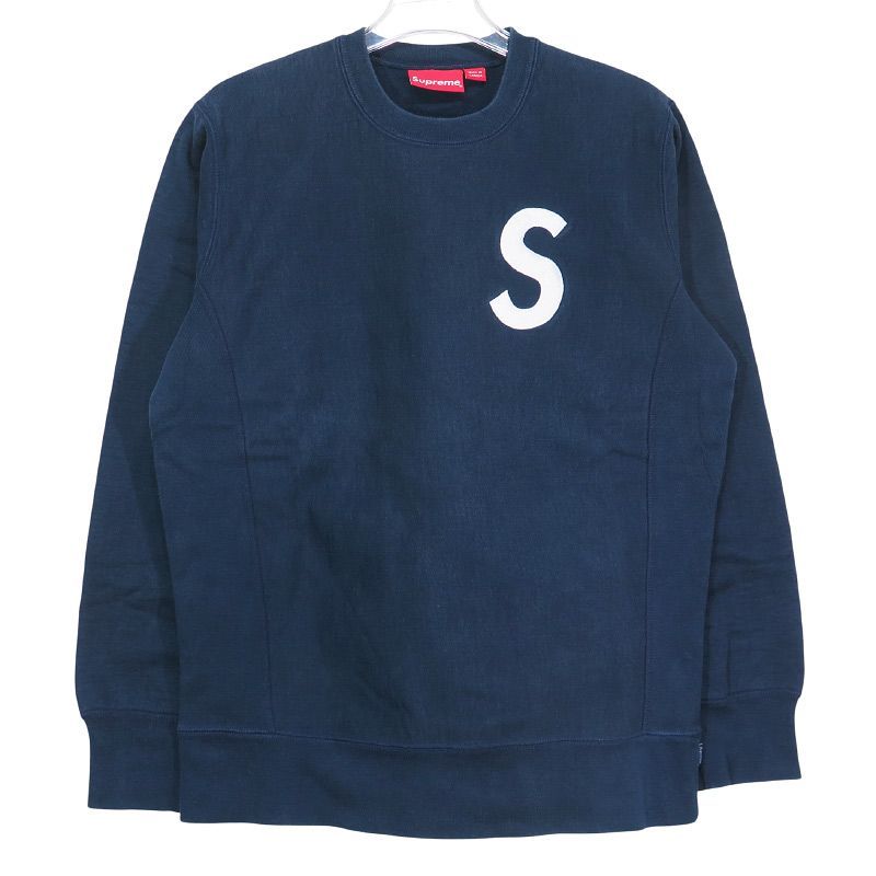 SUPREME シュプリーム 16AW S LOGO CREWNECK S ロゴ クルーネック