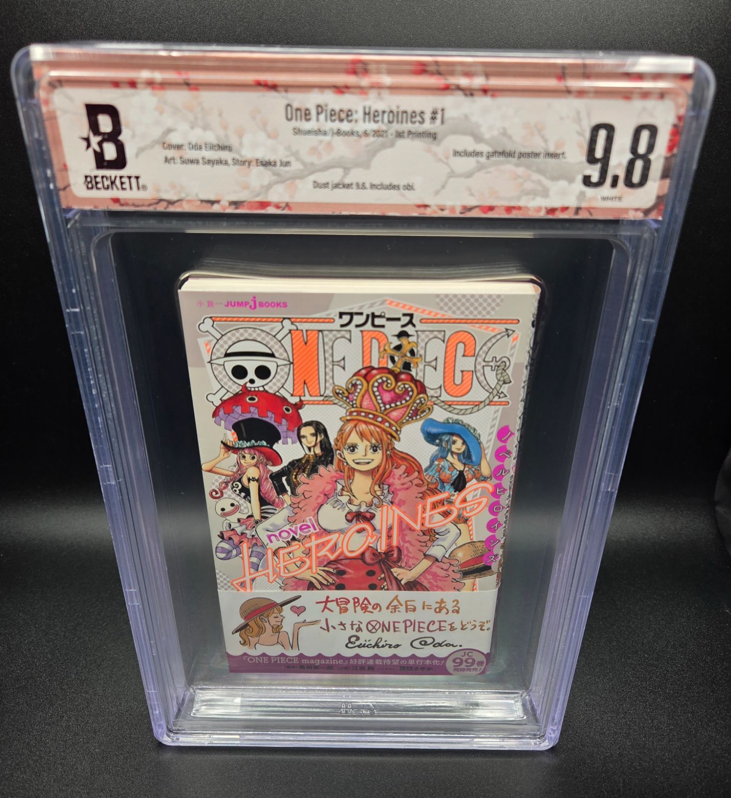 BGS 9.8 ONE PIECE Heroines Novel ワンピース ヒロインズ 1巻 Vol.1